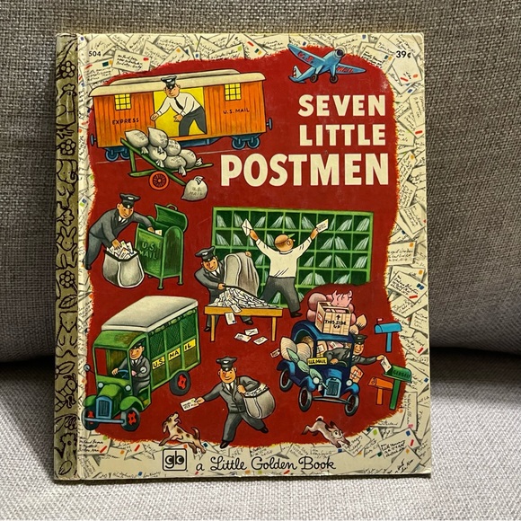 Seven Little Postmen (A Little Golden Book) - Picture 1 of 2